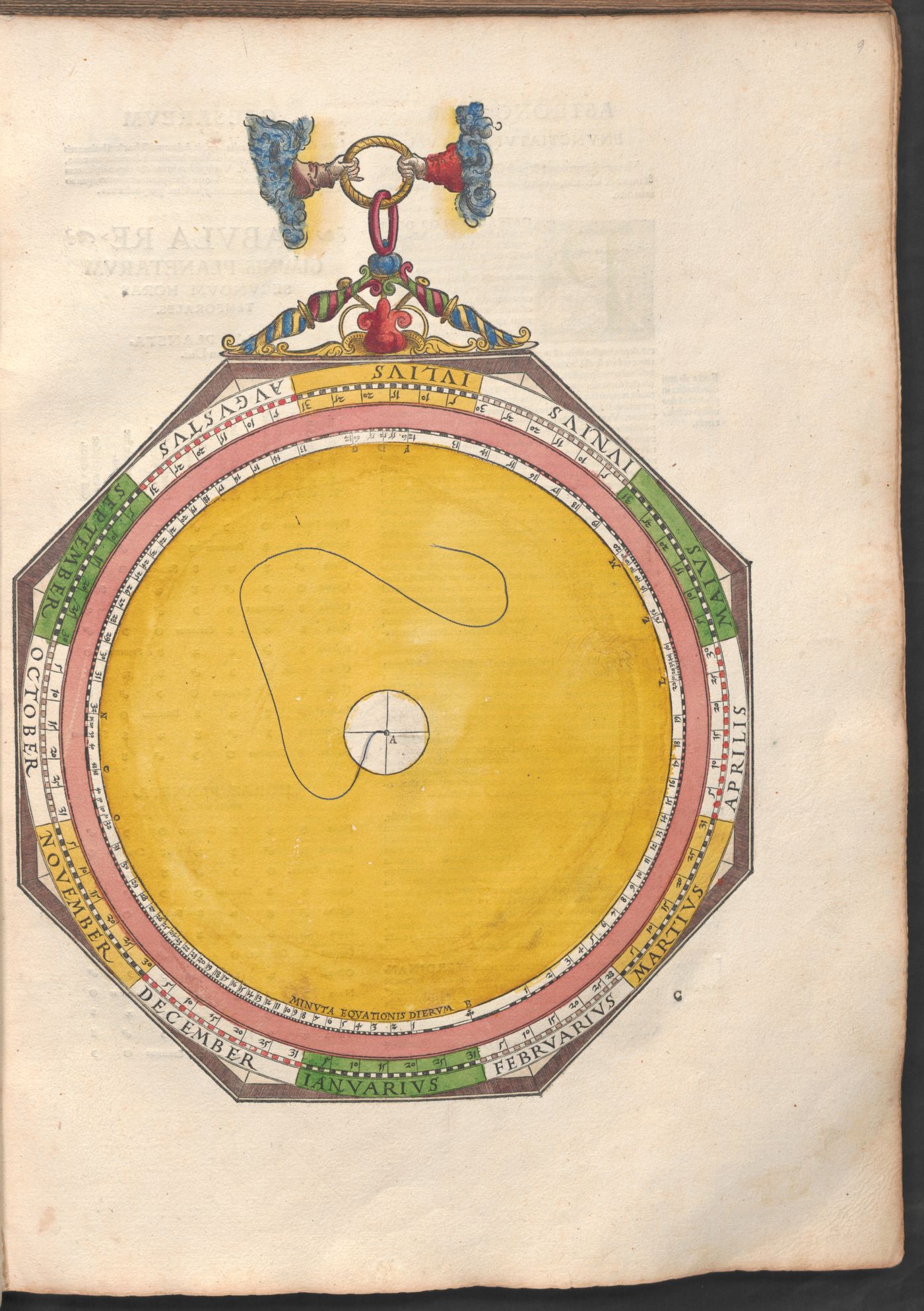 Calendar volvelle