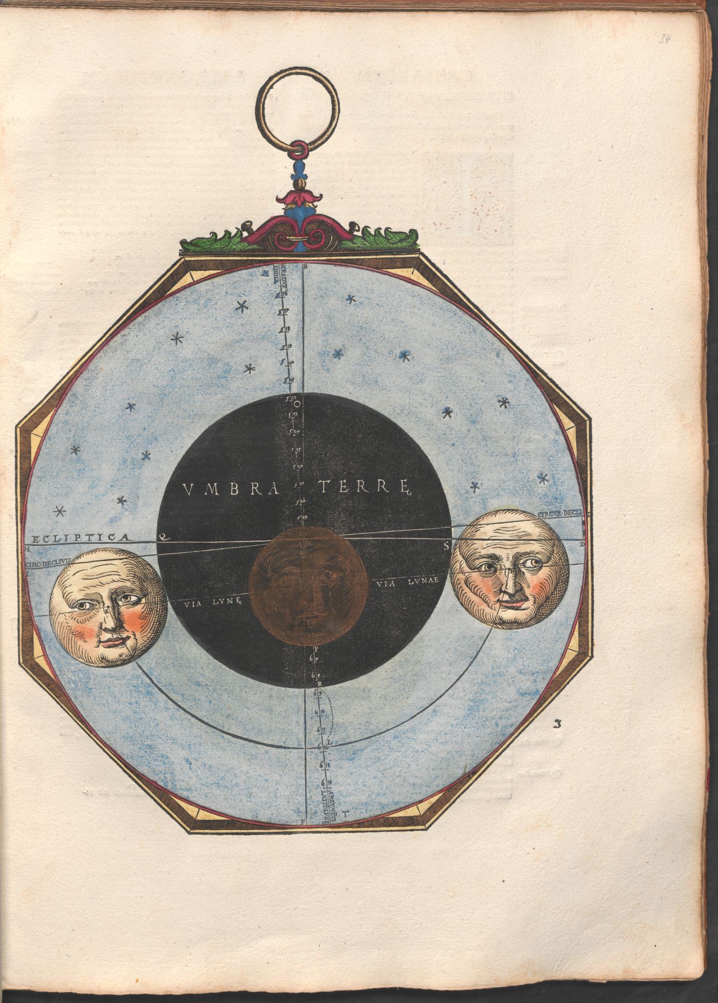 Lunar eclipse volvelle