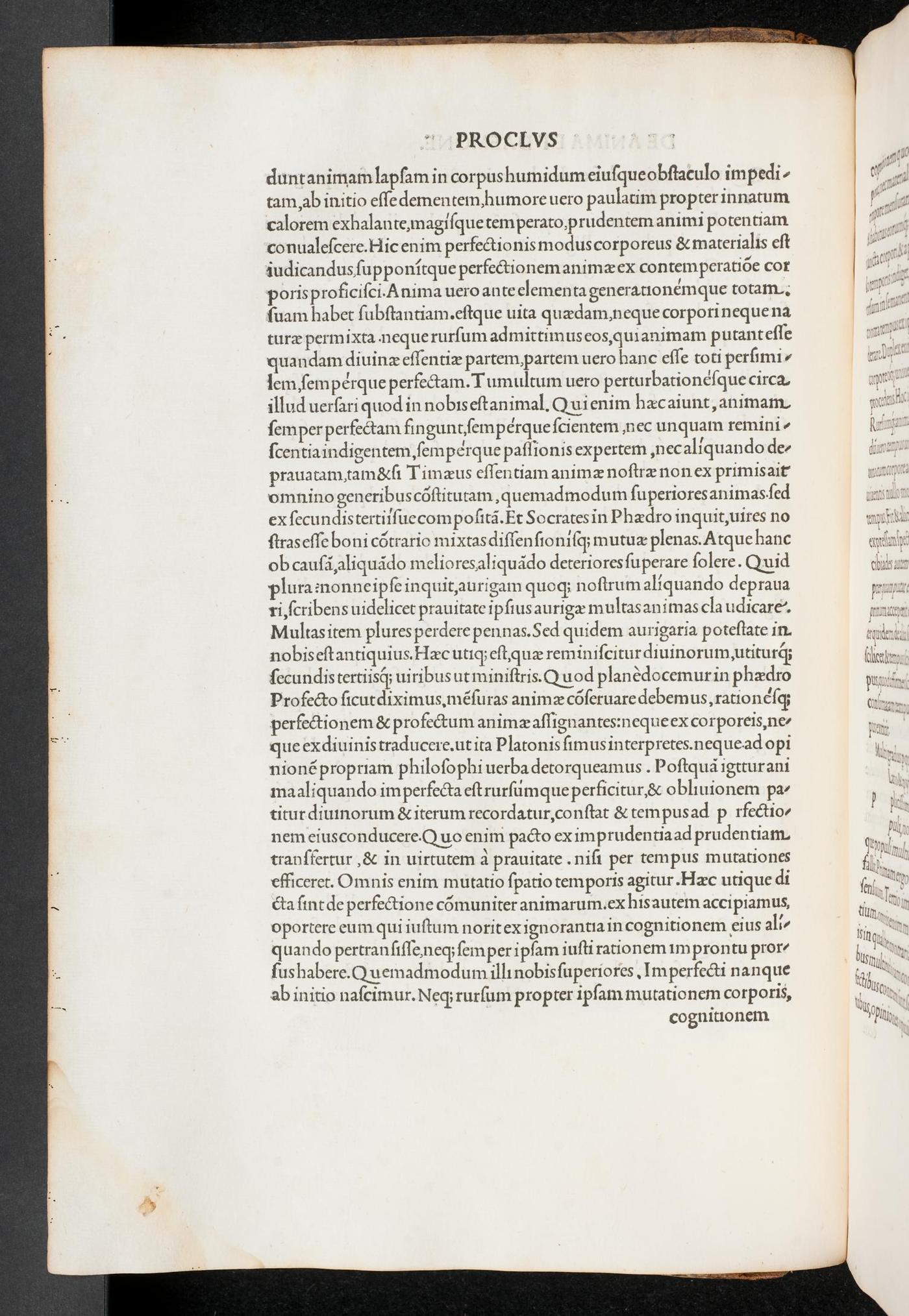 Opening of Proclus, De anima et daemone