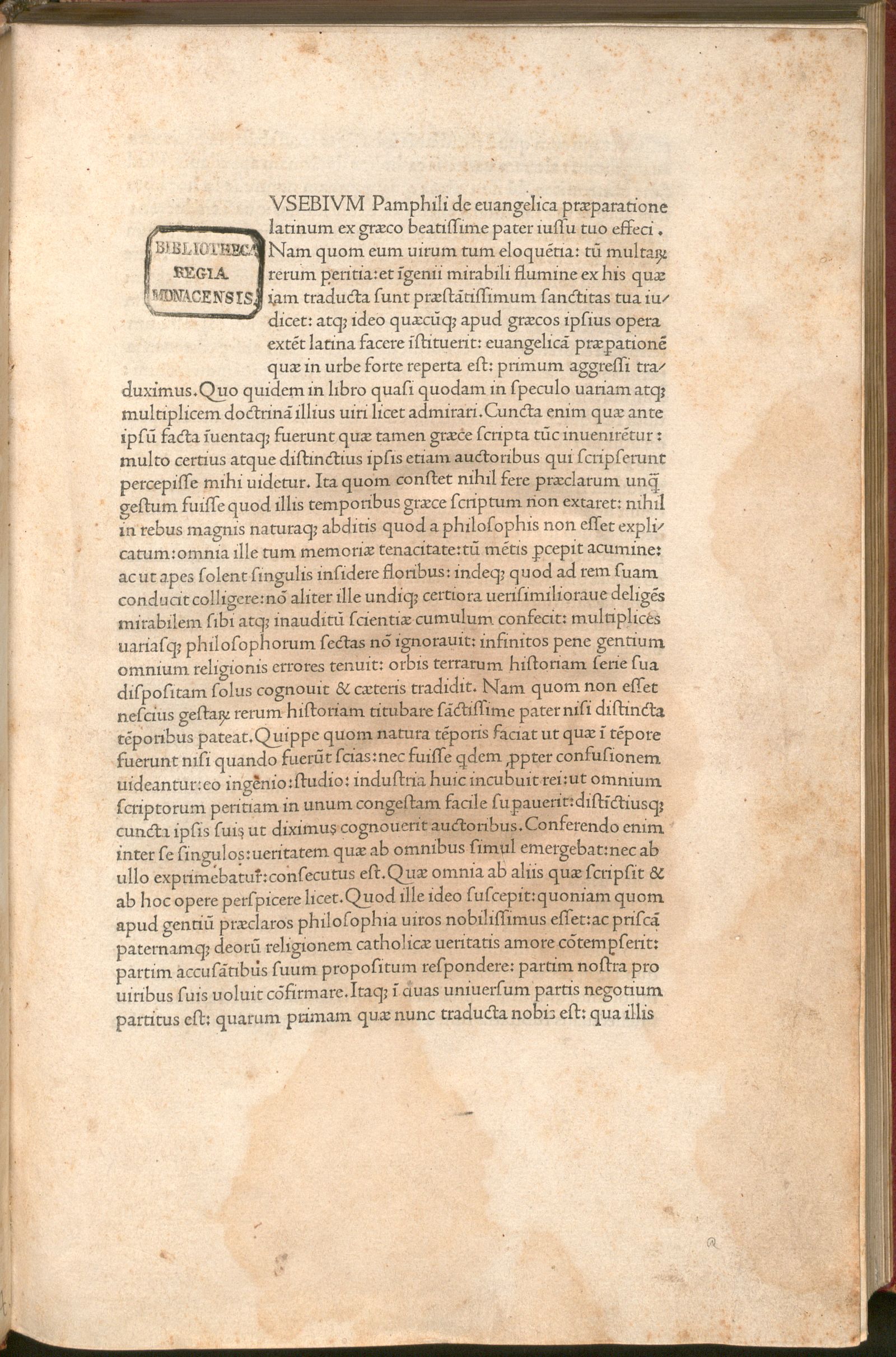 De evangelica praeparatione