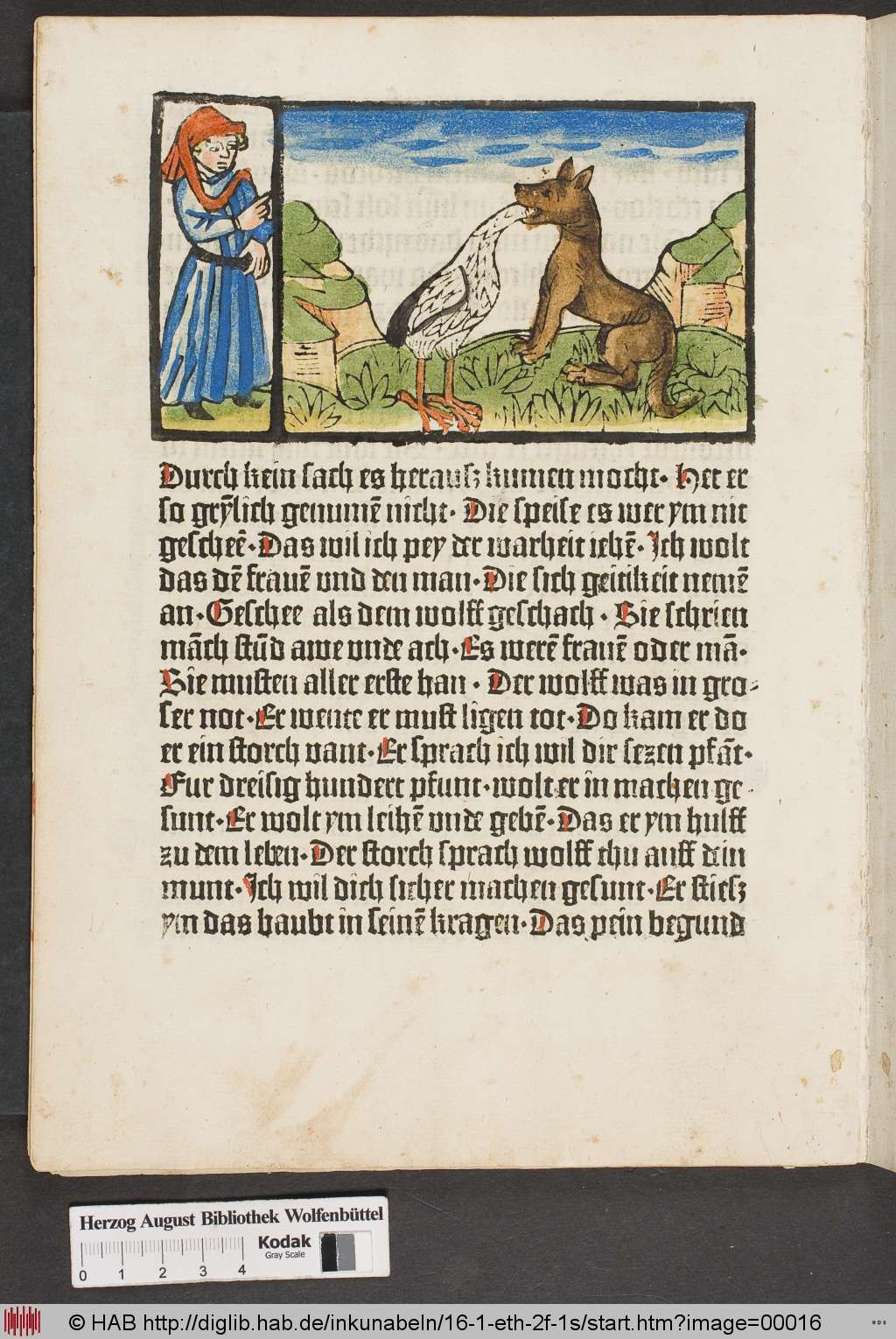 The wolf and the crane