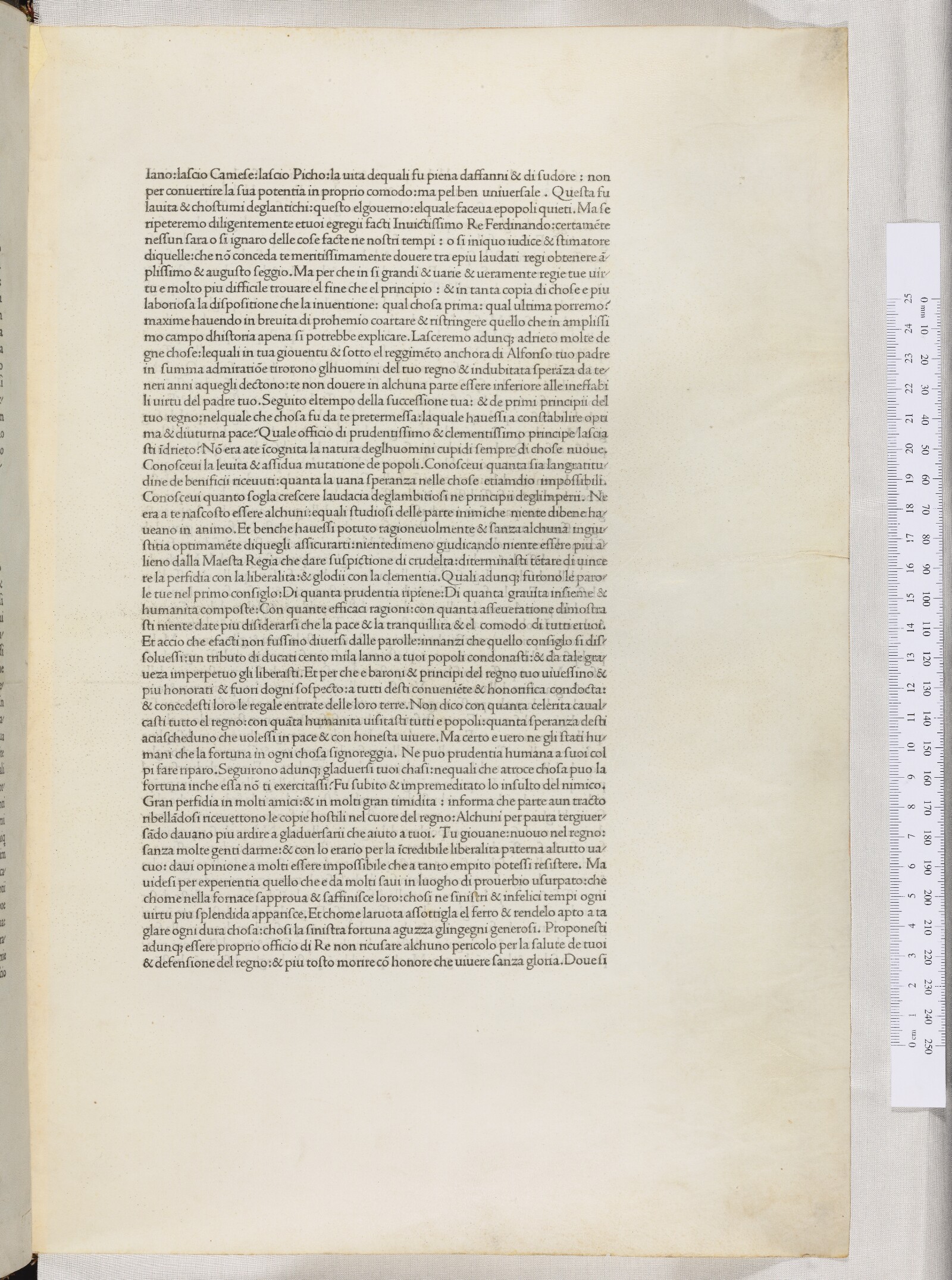 Text page in Jenson's roman type
