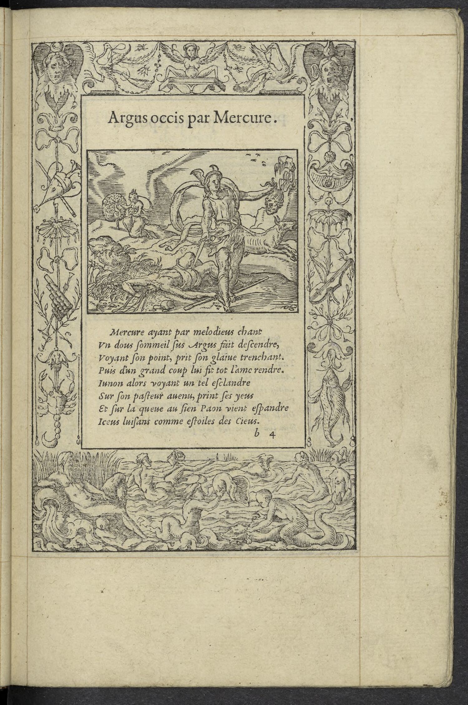 Argus slain by Mercury