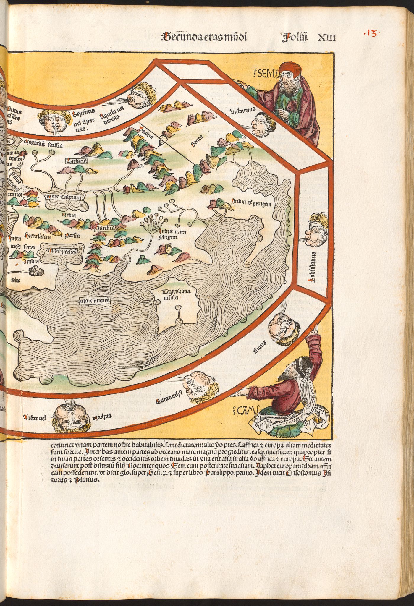Ptolemaic world map