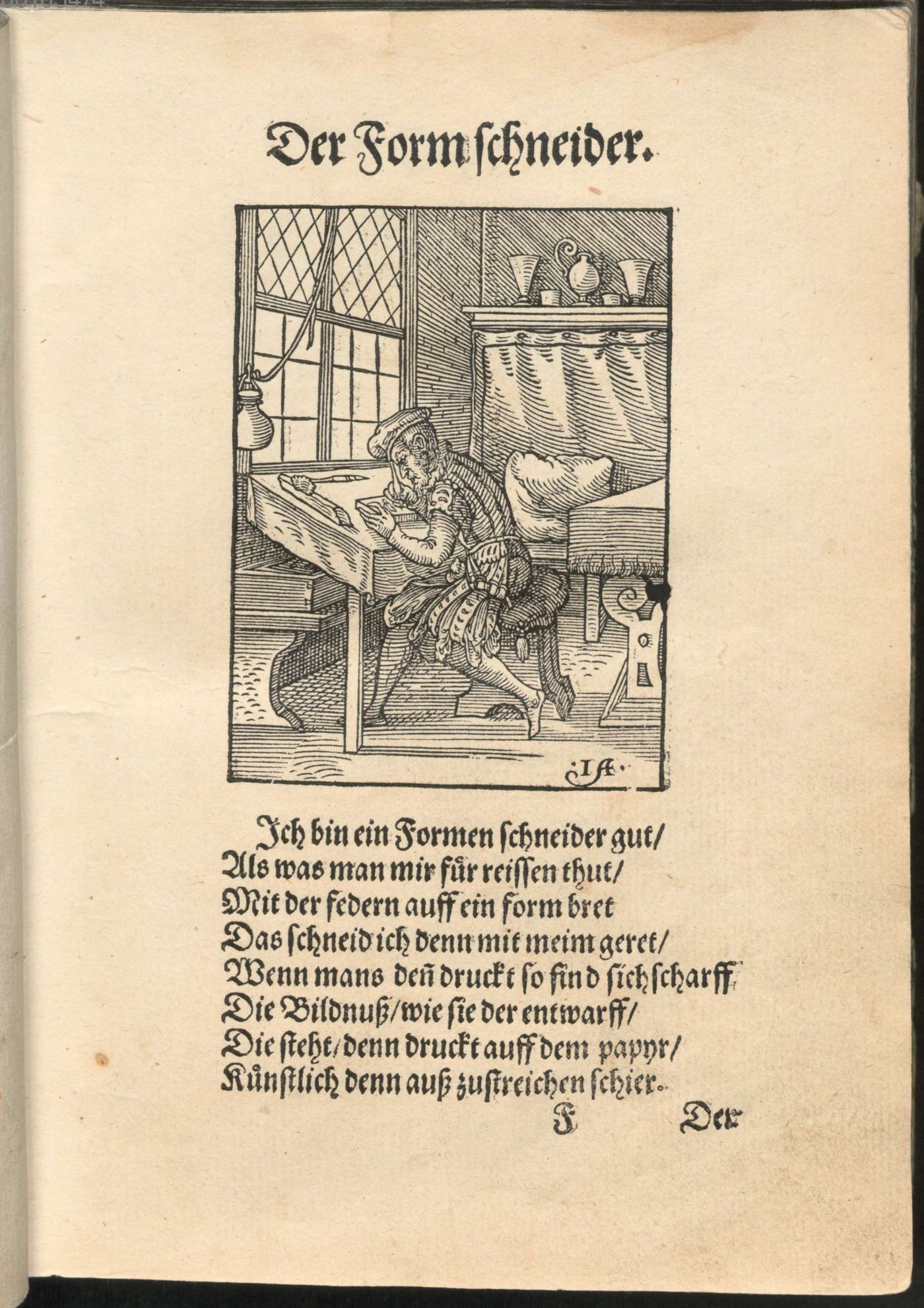 The block-cutter (Der Formschneider)